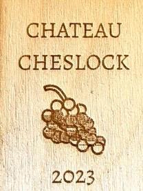 Personalized Wine Bottle Engraved Wood Refrigerator Magnet | Custom Name | Wine Lover Gift