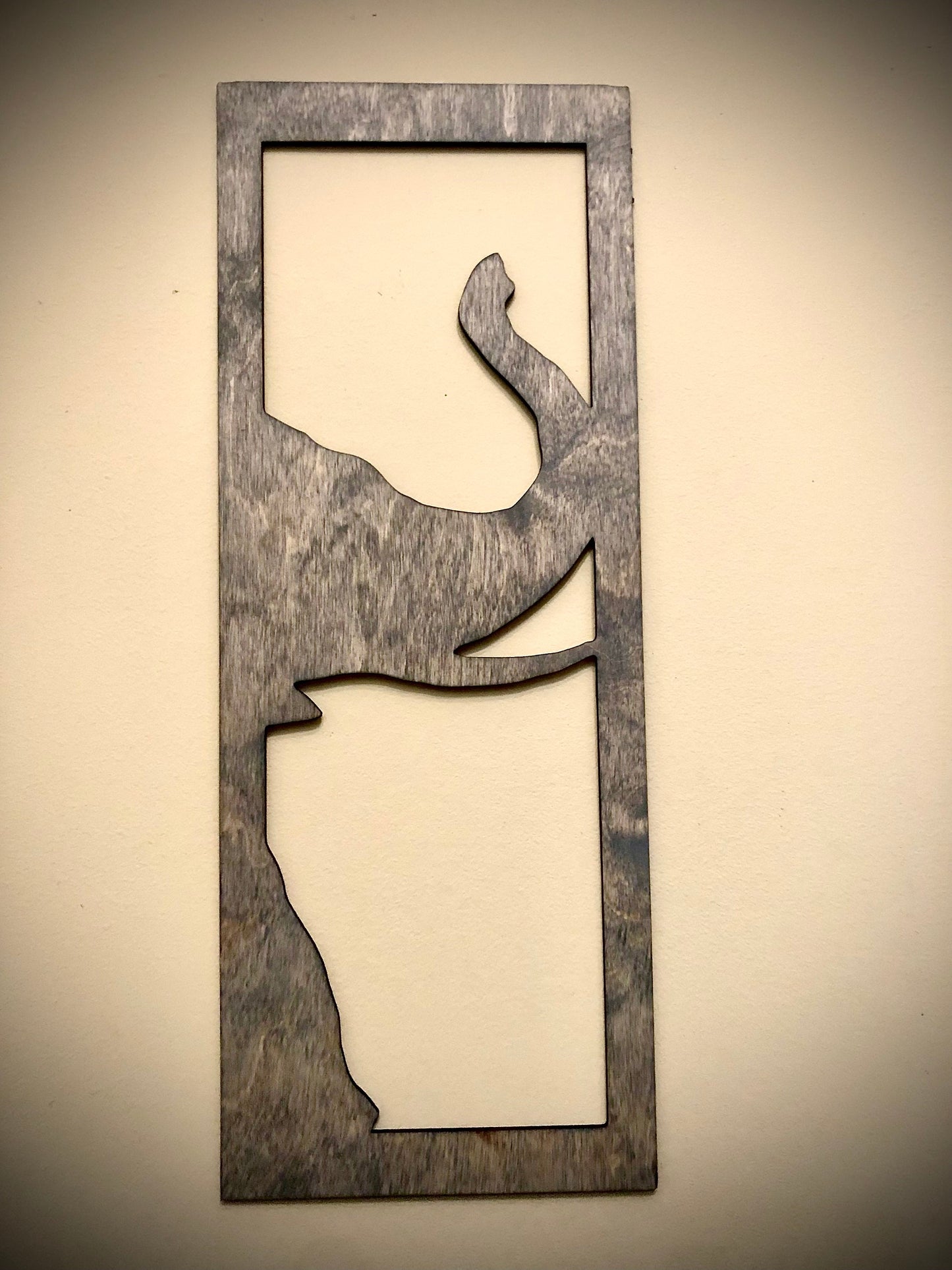 Elephant Wood Wall Art | 3-Panel Set | Multiple Sizes & Finishes