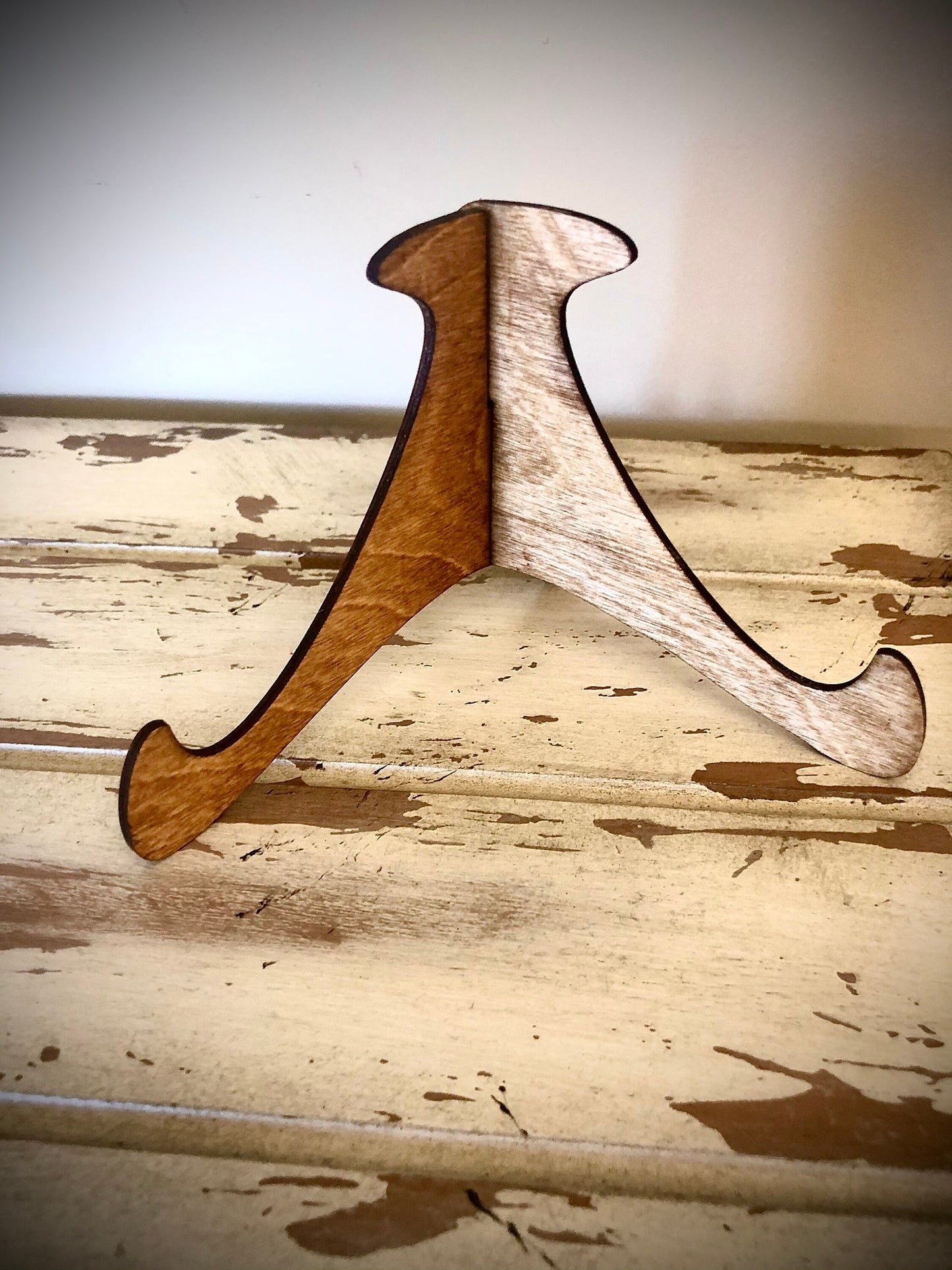 Wood Display Easel | Art, Photo & Plate Stand | 4 Sizes, 12 Finishes
