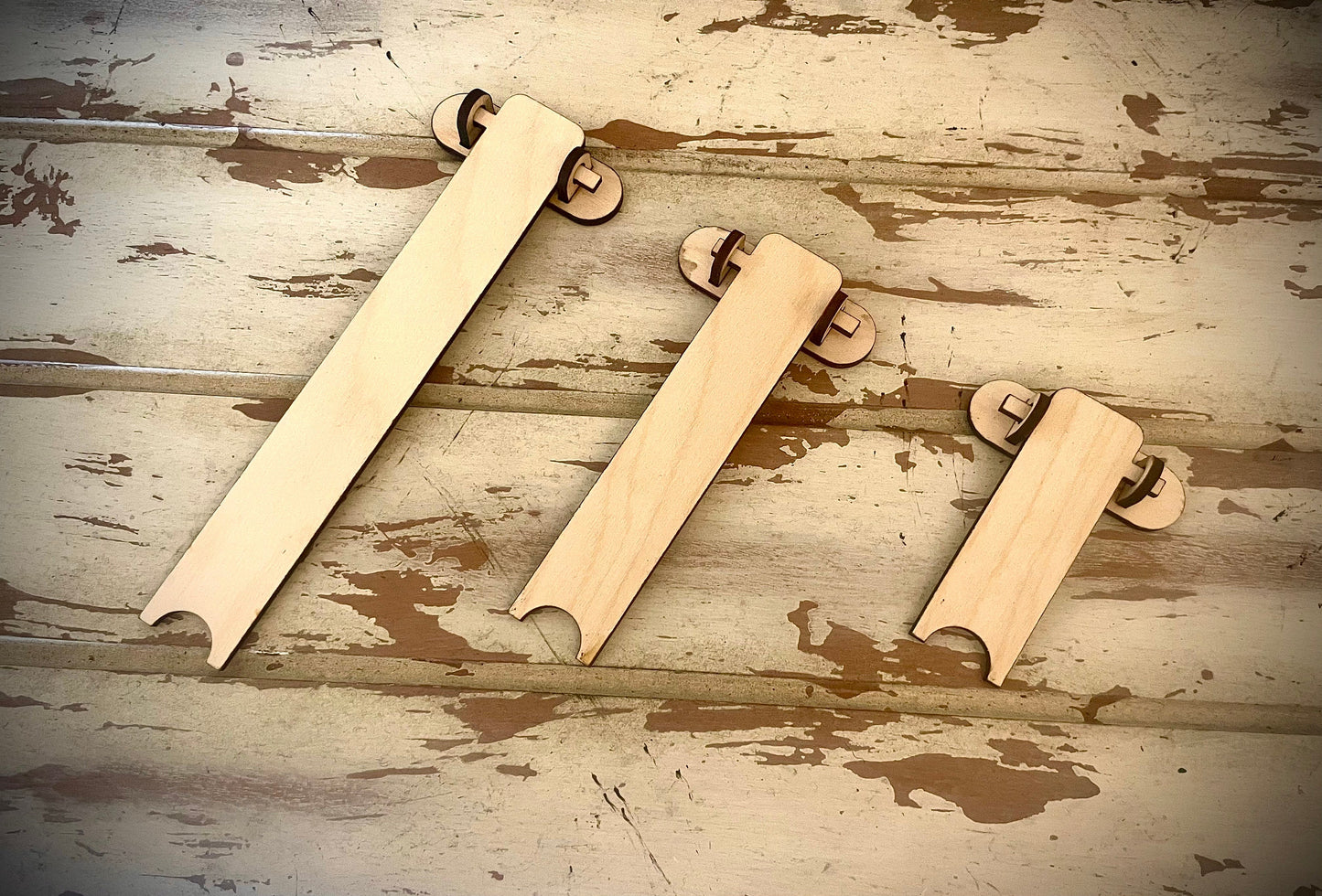 Wood Easel Stand Backs | Attach to Frames & Plates | 7 Sizes