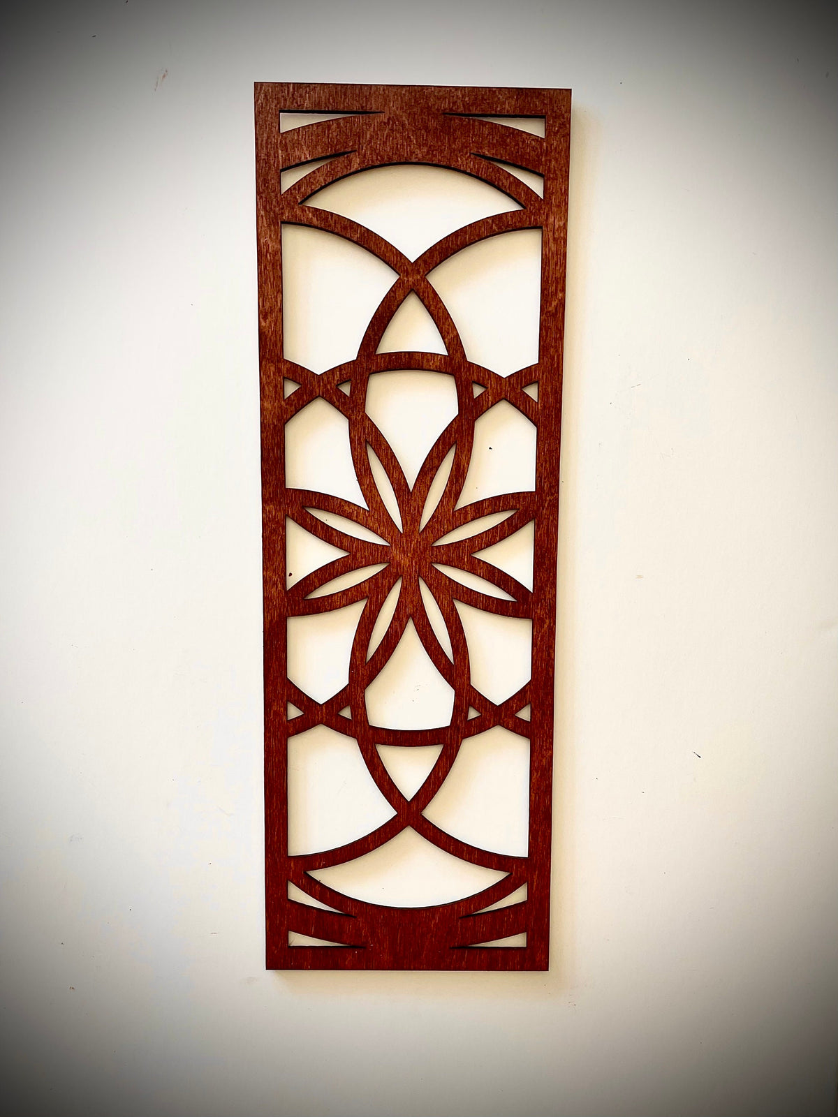 Flower Mandala Wood Wall Art | 3-Panel Set | Multiple Finishes | Style 2021-003