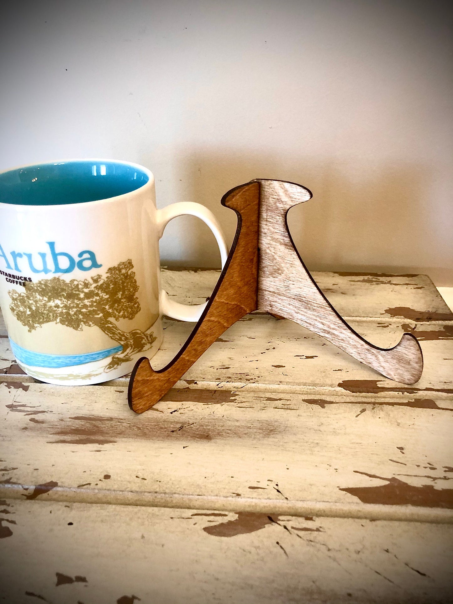 Wood Display Easel | Art, Photo & Plate Stand | 4 Sizes, 12 Finishes