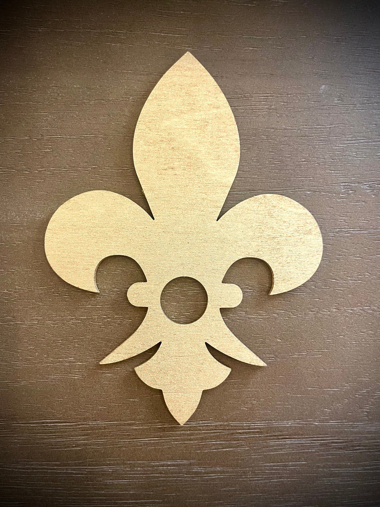 Boho Modern Fleur de Lis Wood Drawer Knob & Pull Accent | Set of 2 | 15 Finishes | Set U