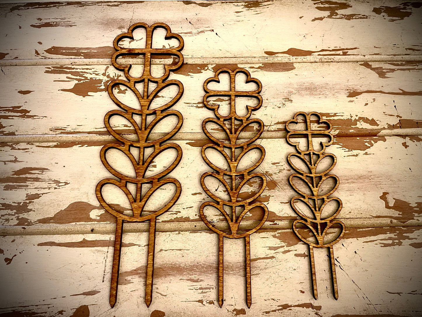 Boho Indoor Plant Trellis | Flower | Multiple Sizes & Finishes | Style D