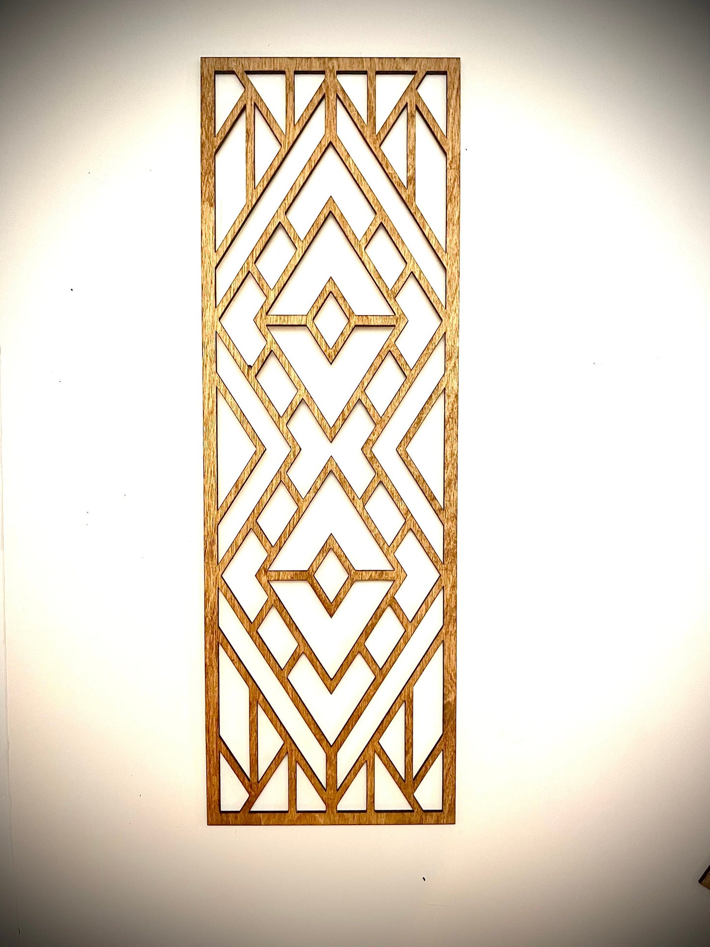 Boho Criss Cross Mandala Wood Wall Art | 3-Panel Set | Multiple Finishes