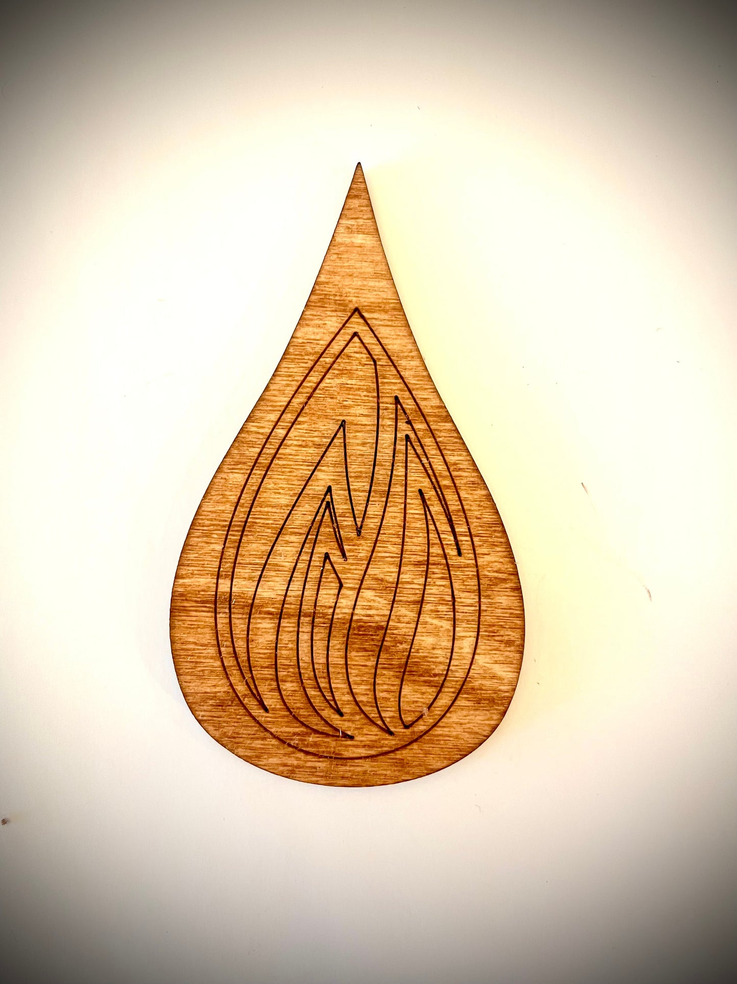 Boho 4 Elements Earth Water Wind Fire Wood Teardrop Magnet Set | Set of 4 | 12 Finishes | Boho Gift