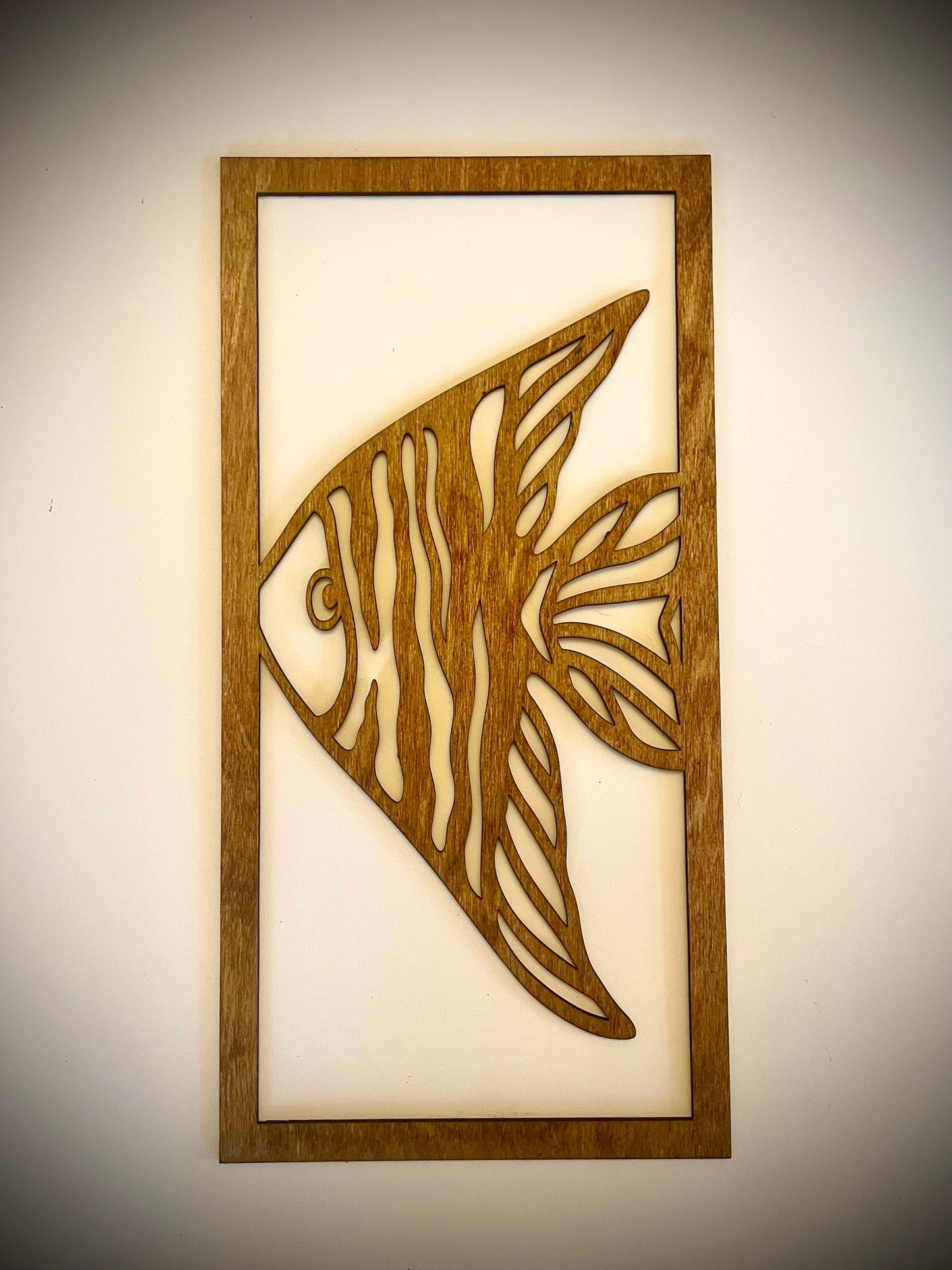 Tropical Sea Life Wood Wall Art | 3-Panel Set | Multiple Sizes & Finishes