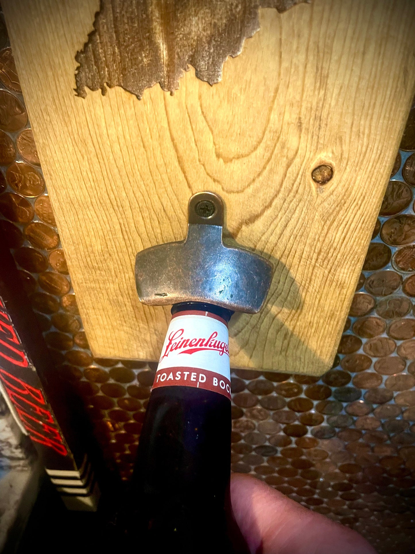 All 50 States Engraved Wall Bottle Opener | "Drink Beer From Here" | 12 Finishes | Father's Day Gift