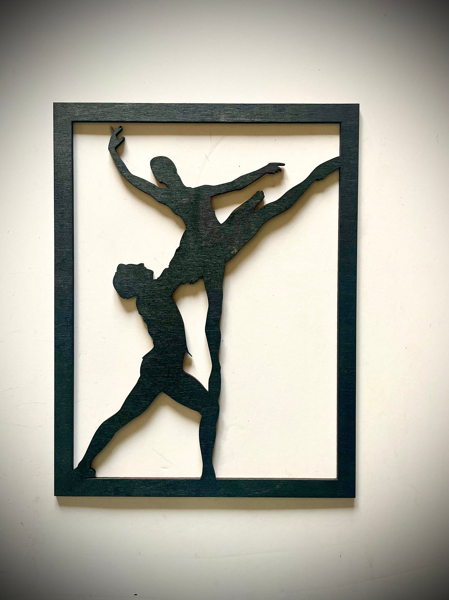 Ballerina Wood Wall Art | 4-Panel Set | 12 Finishes