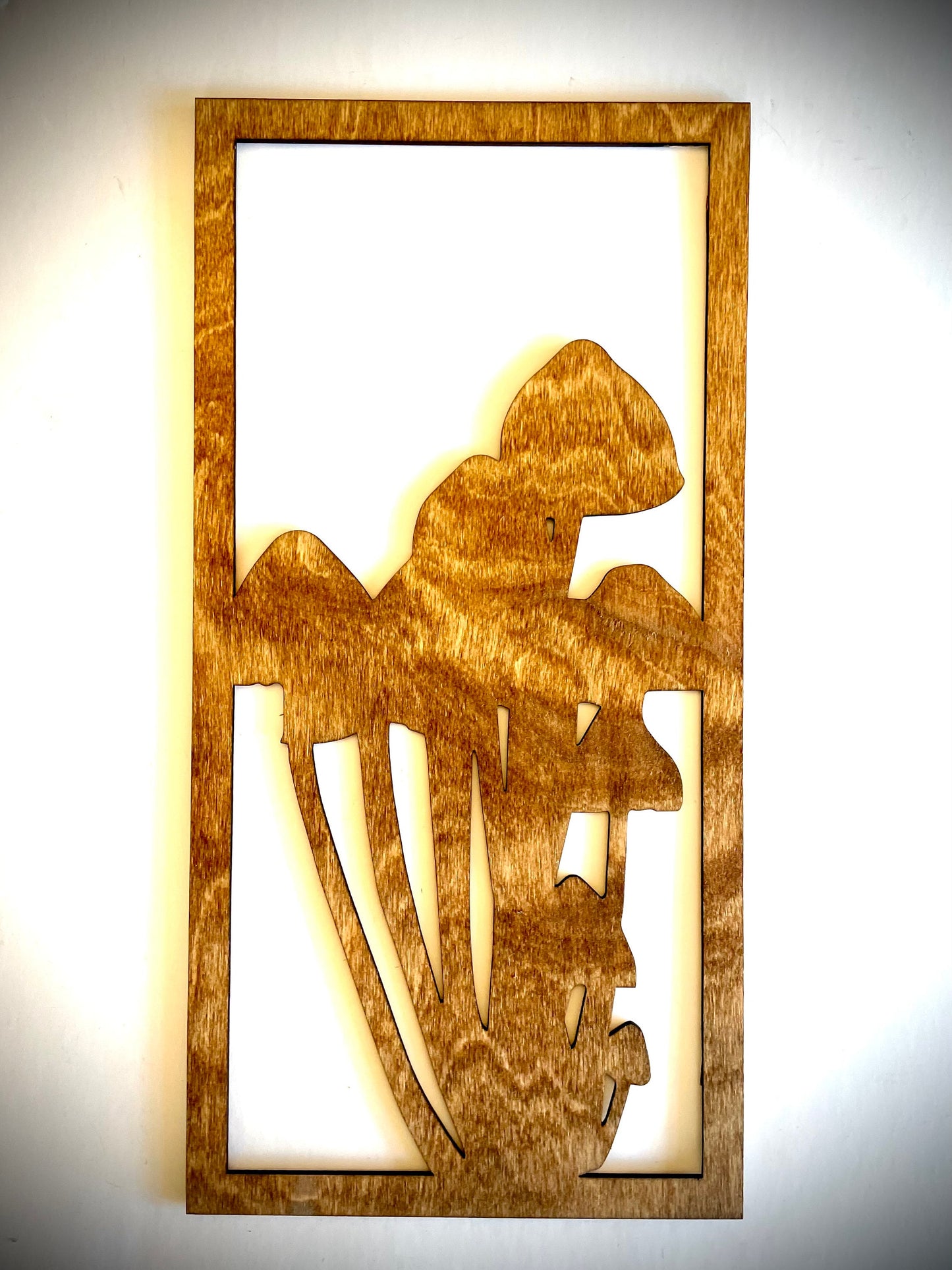 Mushroom Wood Wall Art | 3-Panel Set | Multiple Sizes & Finishes
