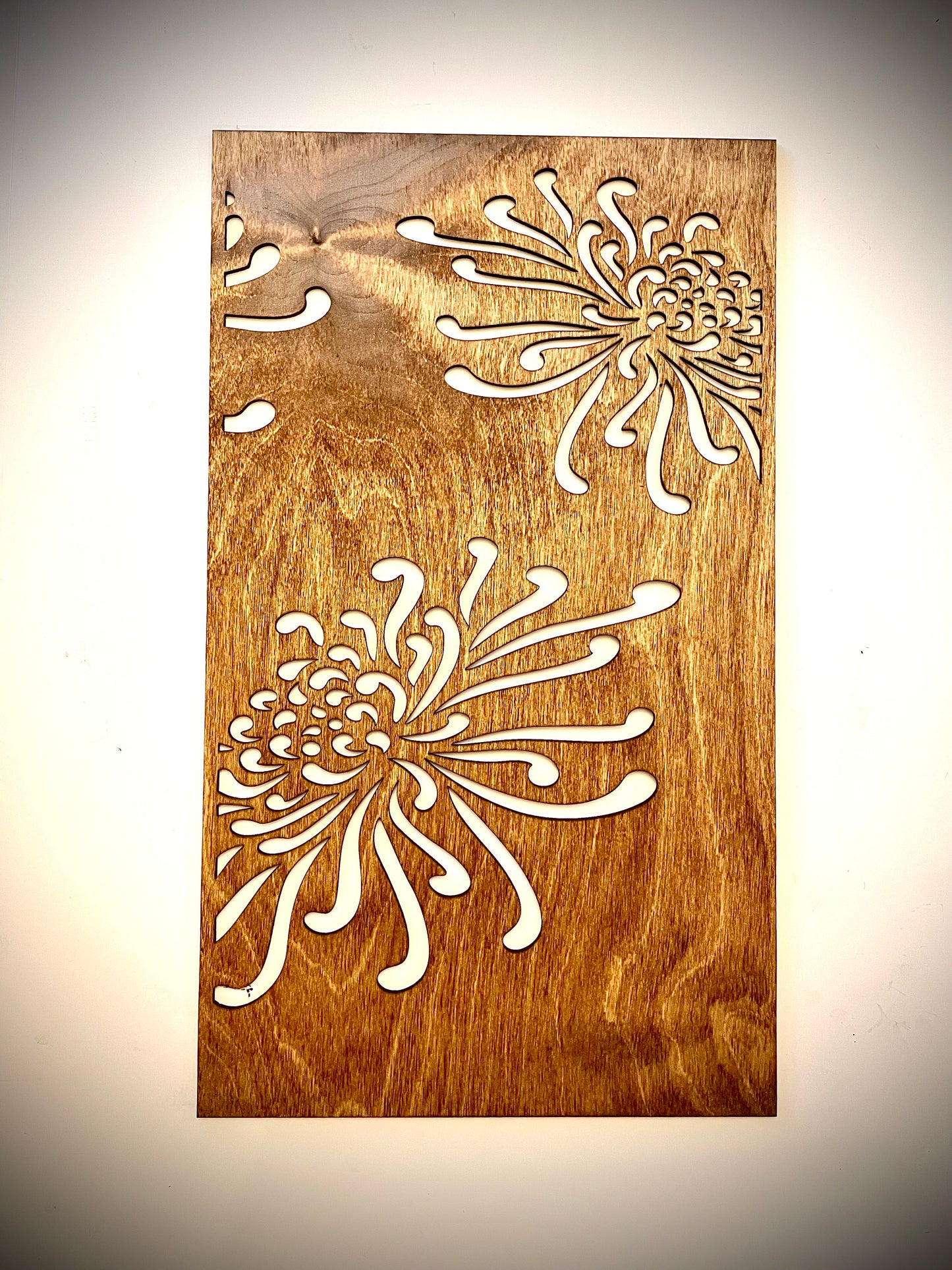 Boho Wildflower Wood Wall Art | 3-Panel Set | Multiple Sizes & Finishes | Style 2