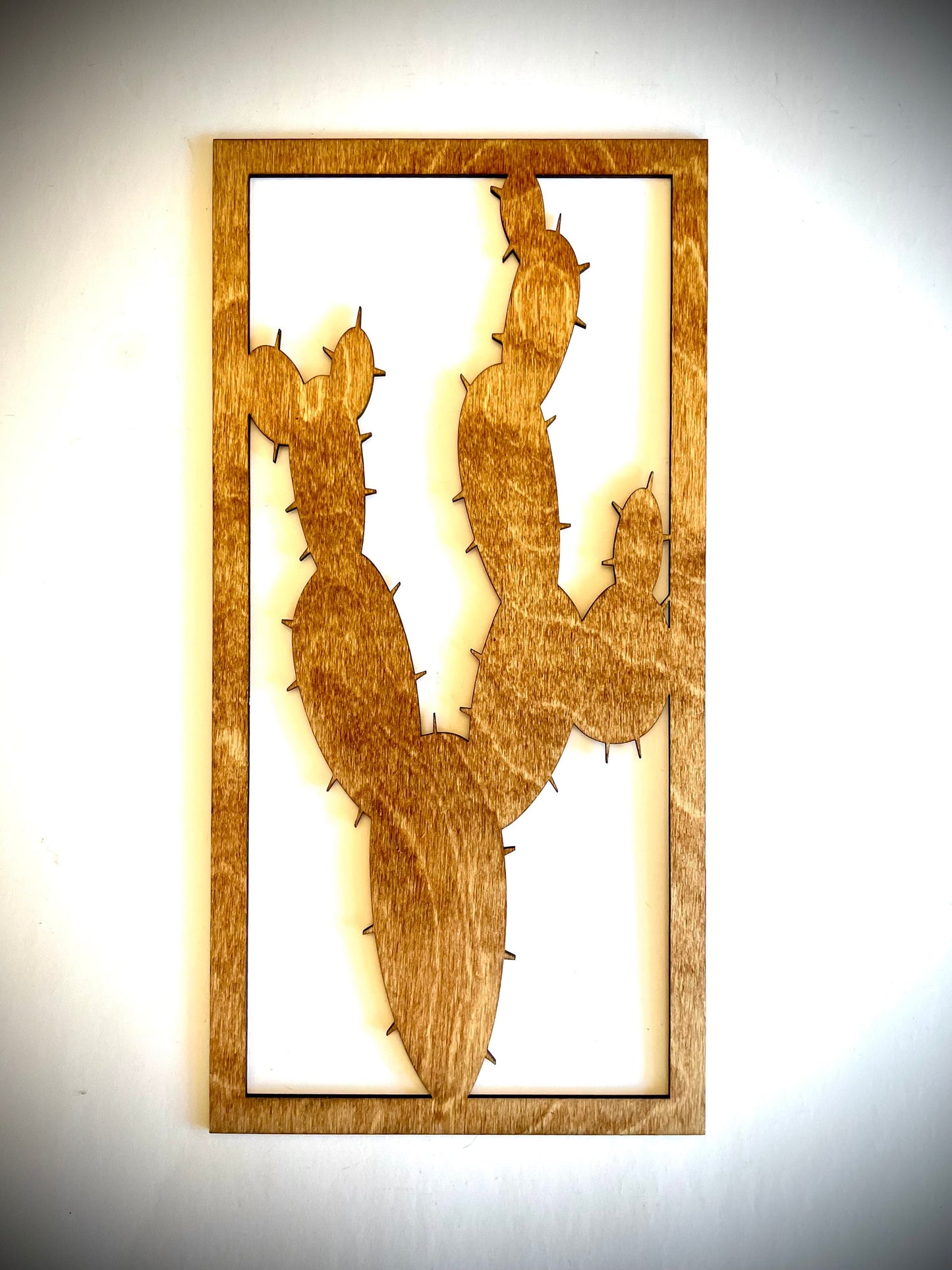 Saguaro Cactus Wood Wall Art | 3-Panel Set | Multiple Sizes & Finishes
