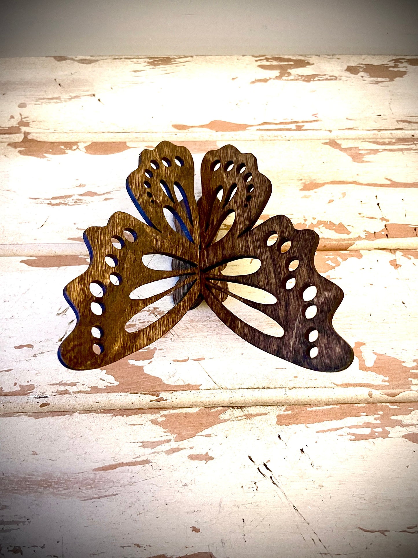 3D Butterfly Wood Tabletop Decor | Wedding Centerpiece | 5 Sizes, 12 Finishes