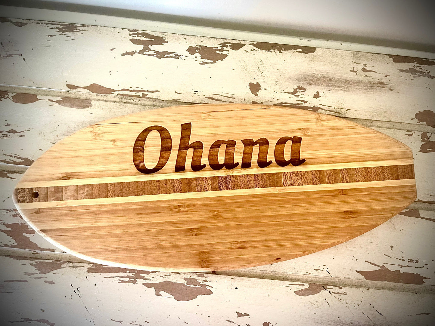 Personalized Mini Surfboard Charcuterie & Serving Board | Custom Engraving | Disney Aulani Autograph Board