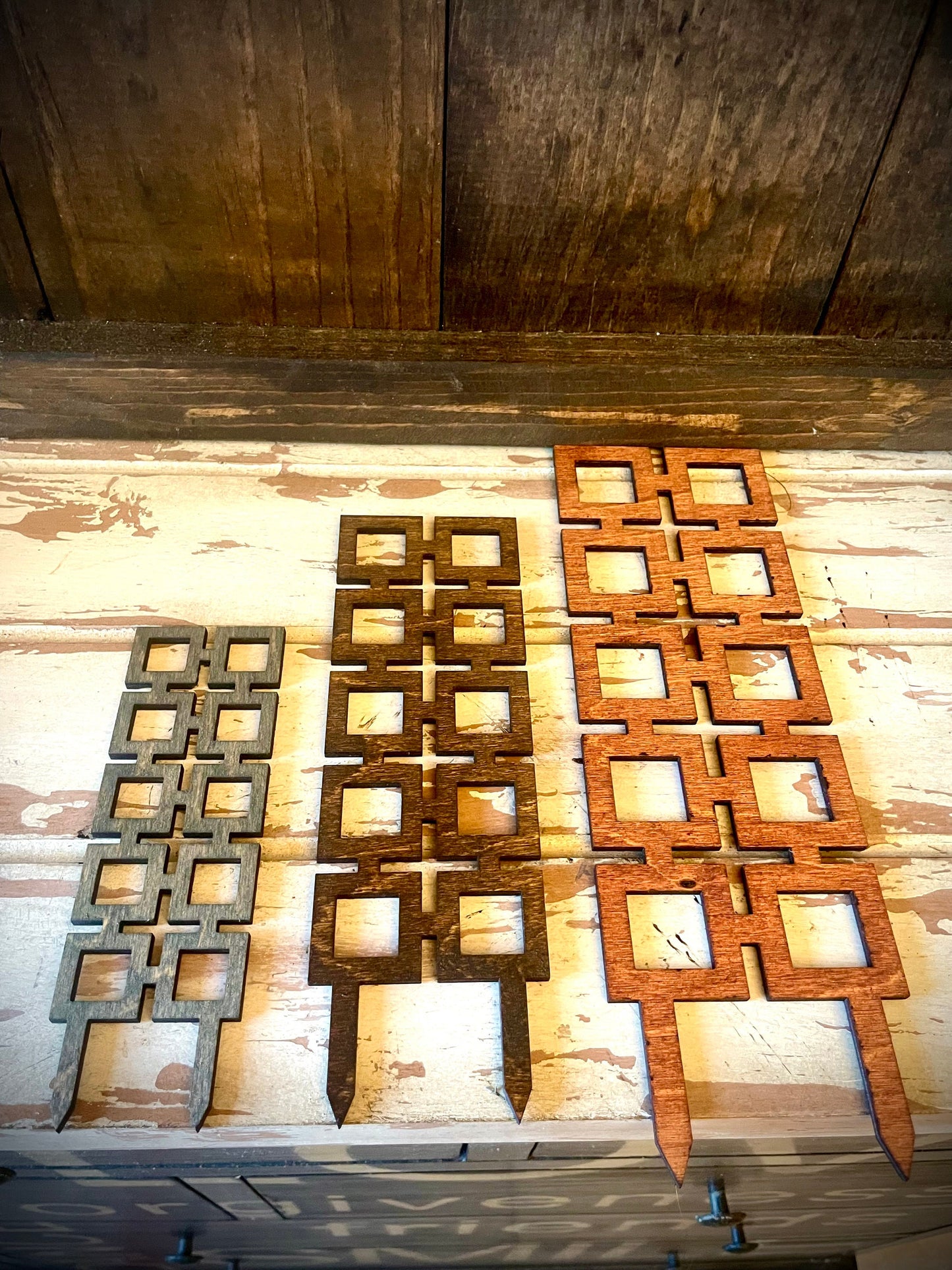 Boho Indoor Plant Trellis | Square Shapes | Multiple Sizes & Finishes