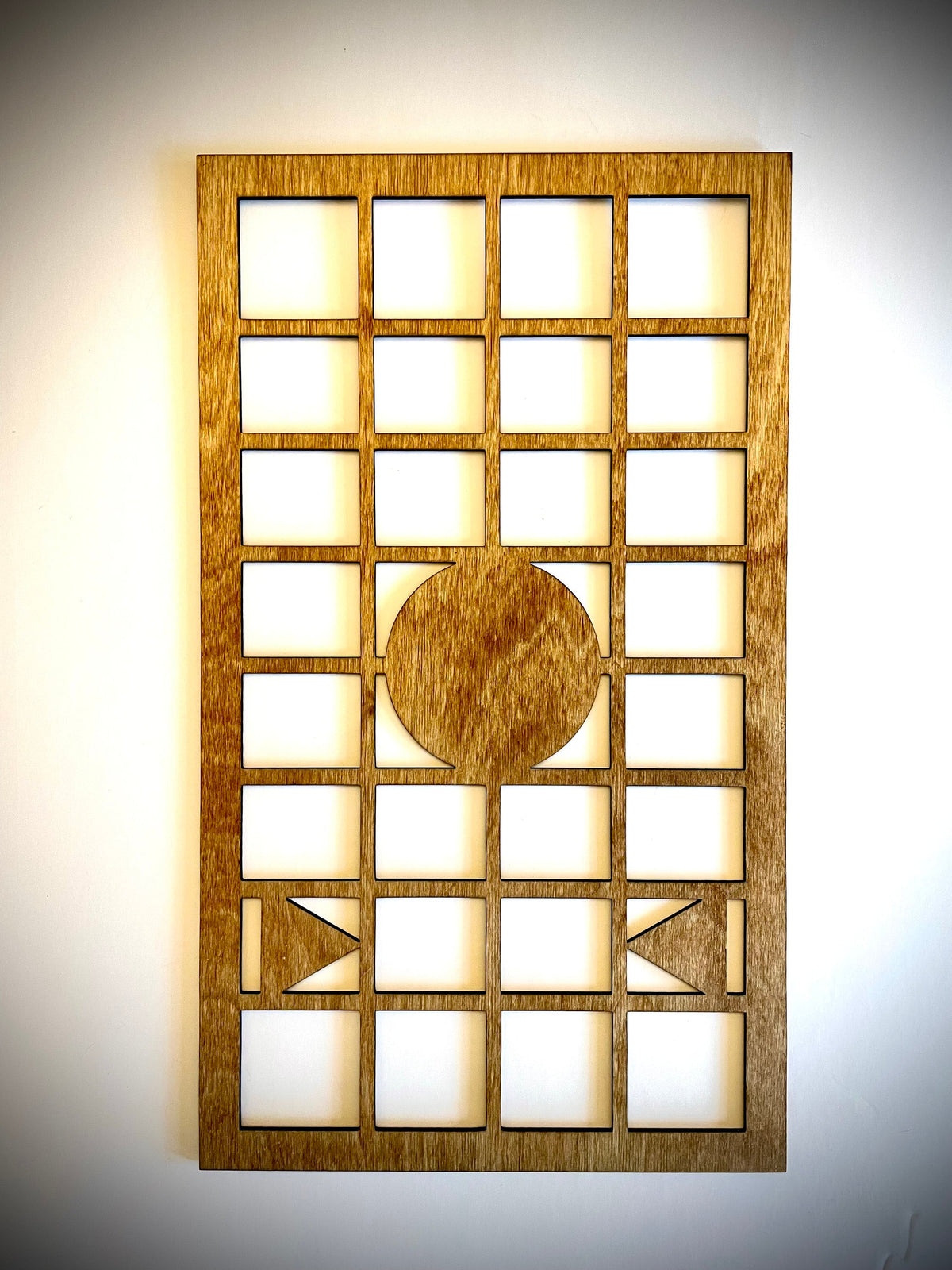 Shapeism Boho Modern Geometry Wood Wall Art | 3-Panel Set | Multiple Finishes