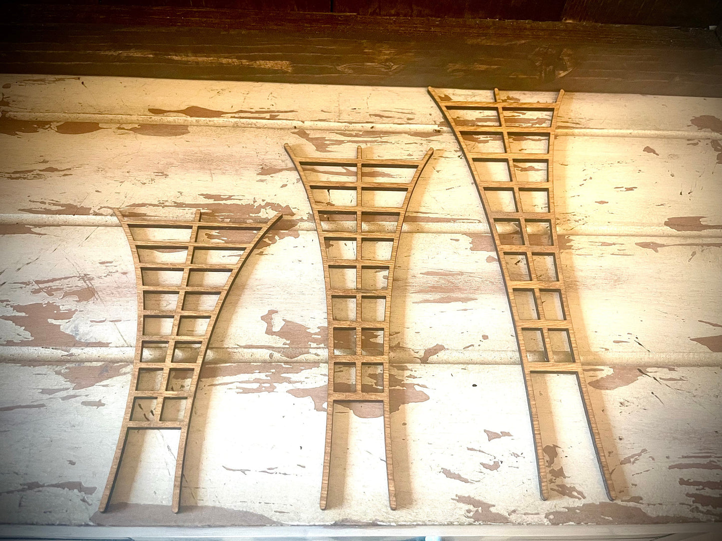 Boho Indoor Plant Trellis | Traditional Shape | Multiple Sizes & Finishes