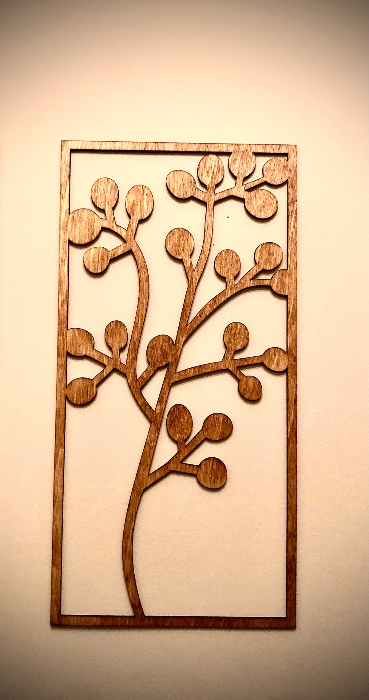 Tree & Leaf Variety Wood Wall Art | 3-Panel Set | Multiple Sizes & Finishes