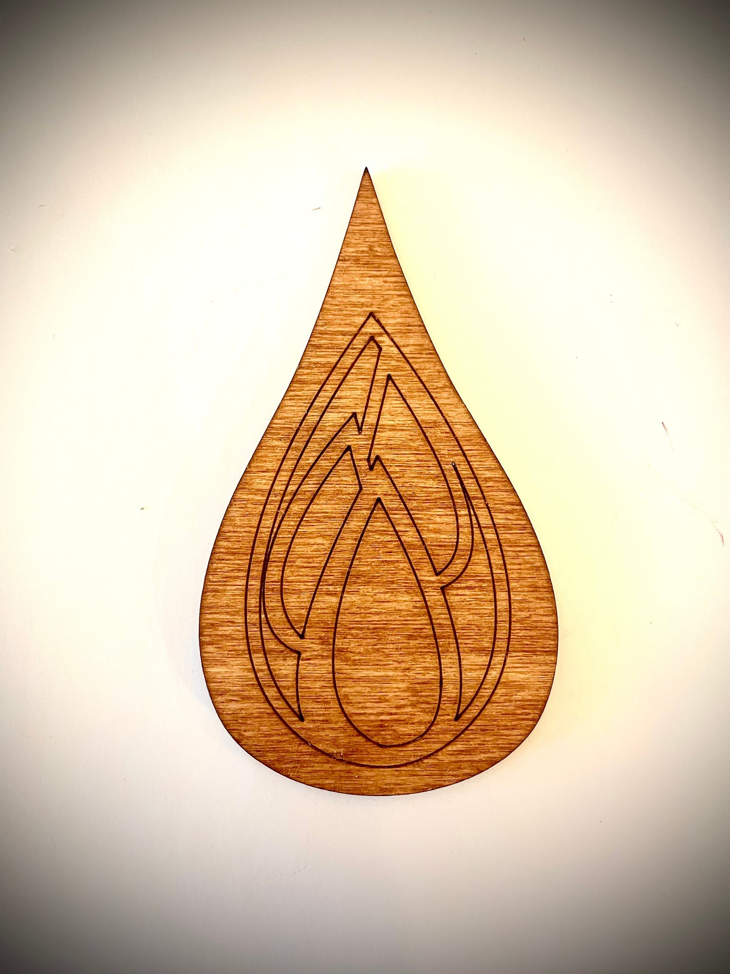 Boho 4 Elements Earth Water Wind Fire Wood Teardrop Magnet Set | Set of 4 | 12 Finishes | Boho Gift
