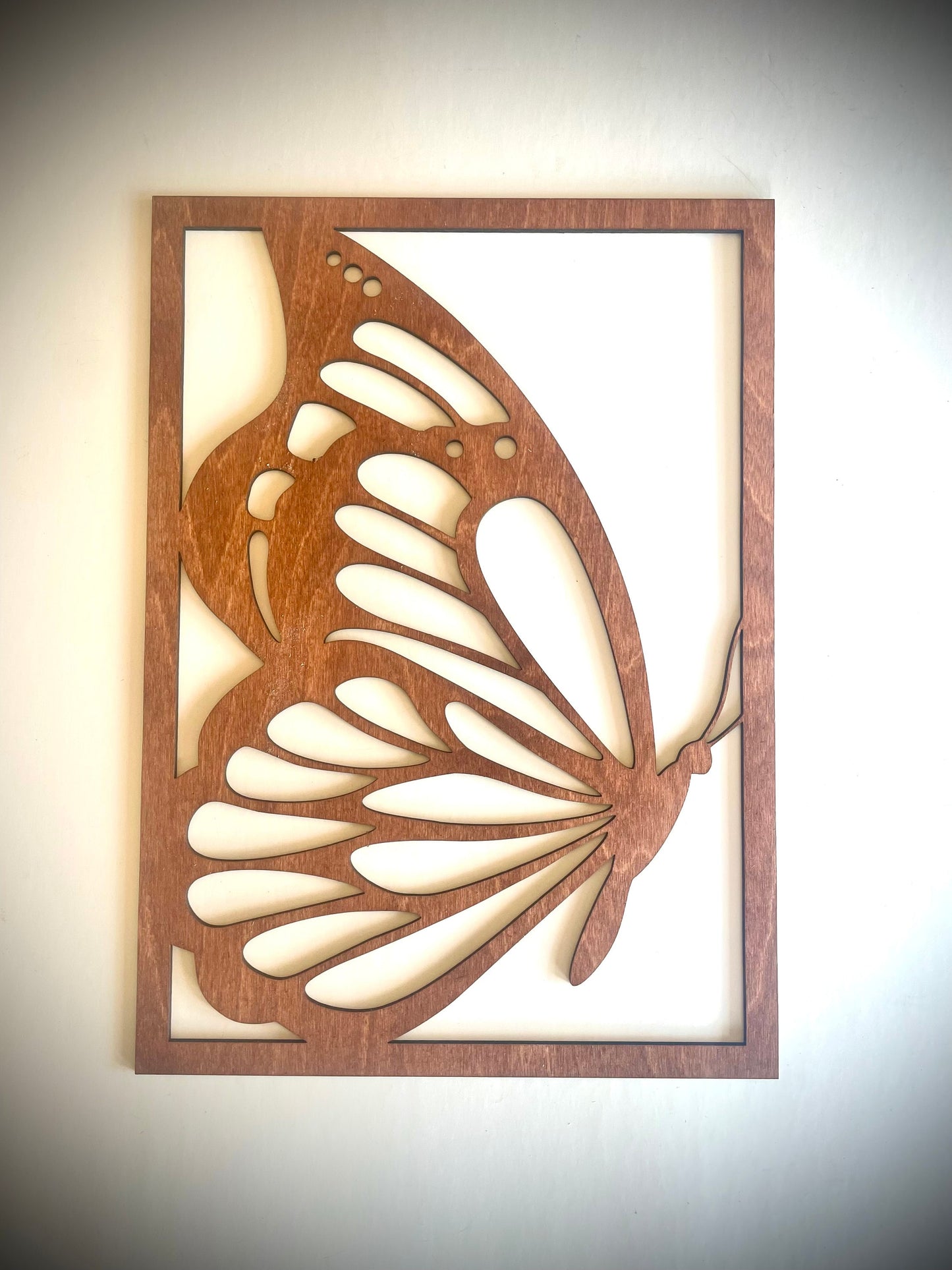 Butterfly Wood Wall Art | 3-Panel Set | Multiple Sizes & Finishes
