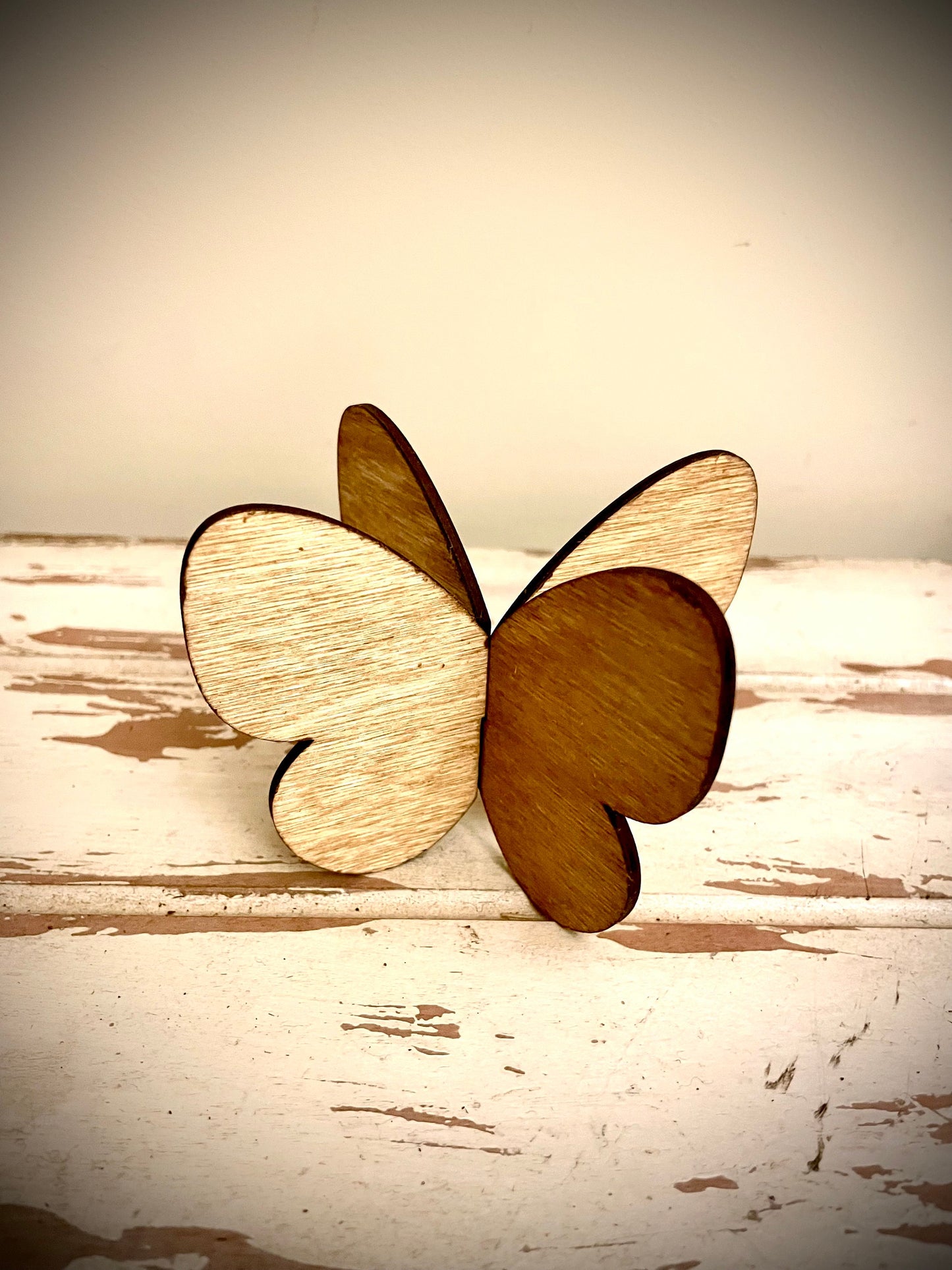 Butterfly Wood Tabletop Decor | Wedding Centerpiece | 3 Sizes, 12 Finishes
