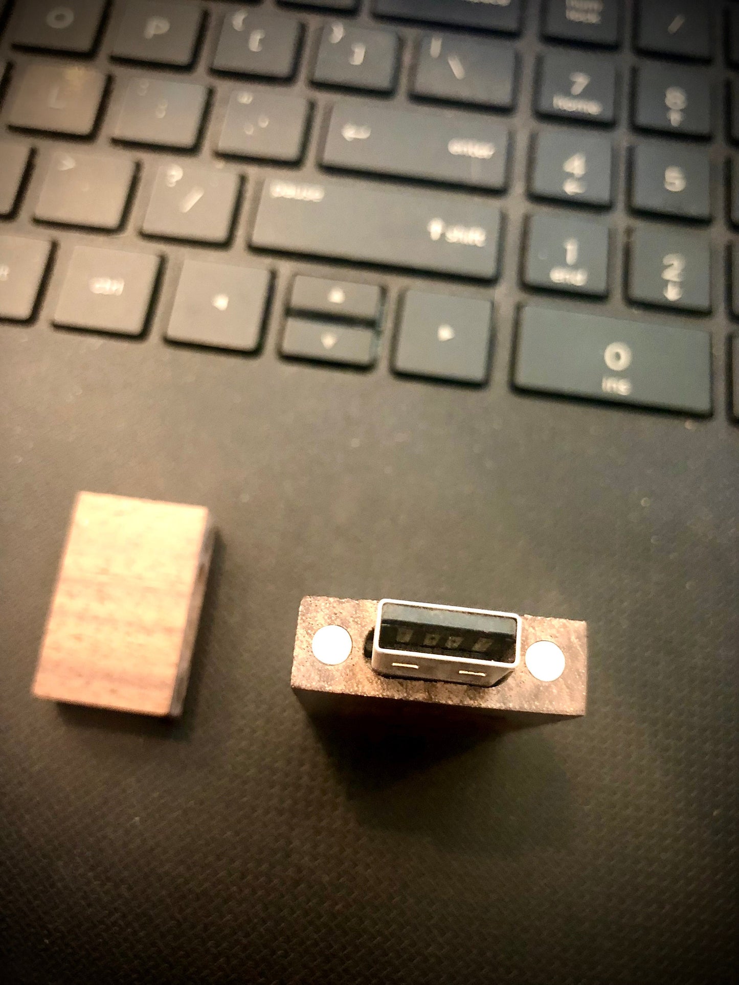 Custom Engraved Wood Thumb Drive | 4GB USB Flash Drive | Personalized Tech Gift
