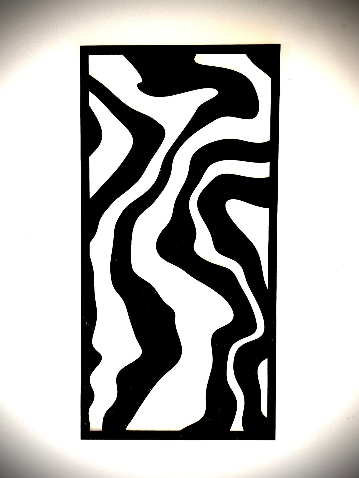 Waves & Abstracts Wood Wall Art | 3-Panel Set | Multiple Sizes & Finishes | Set A