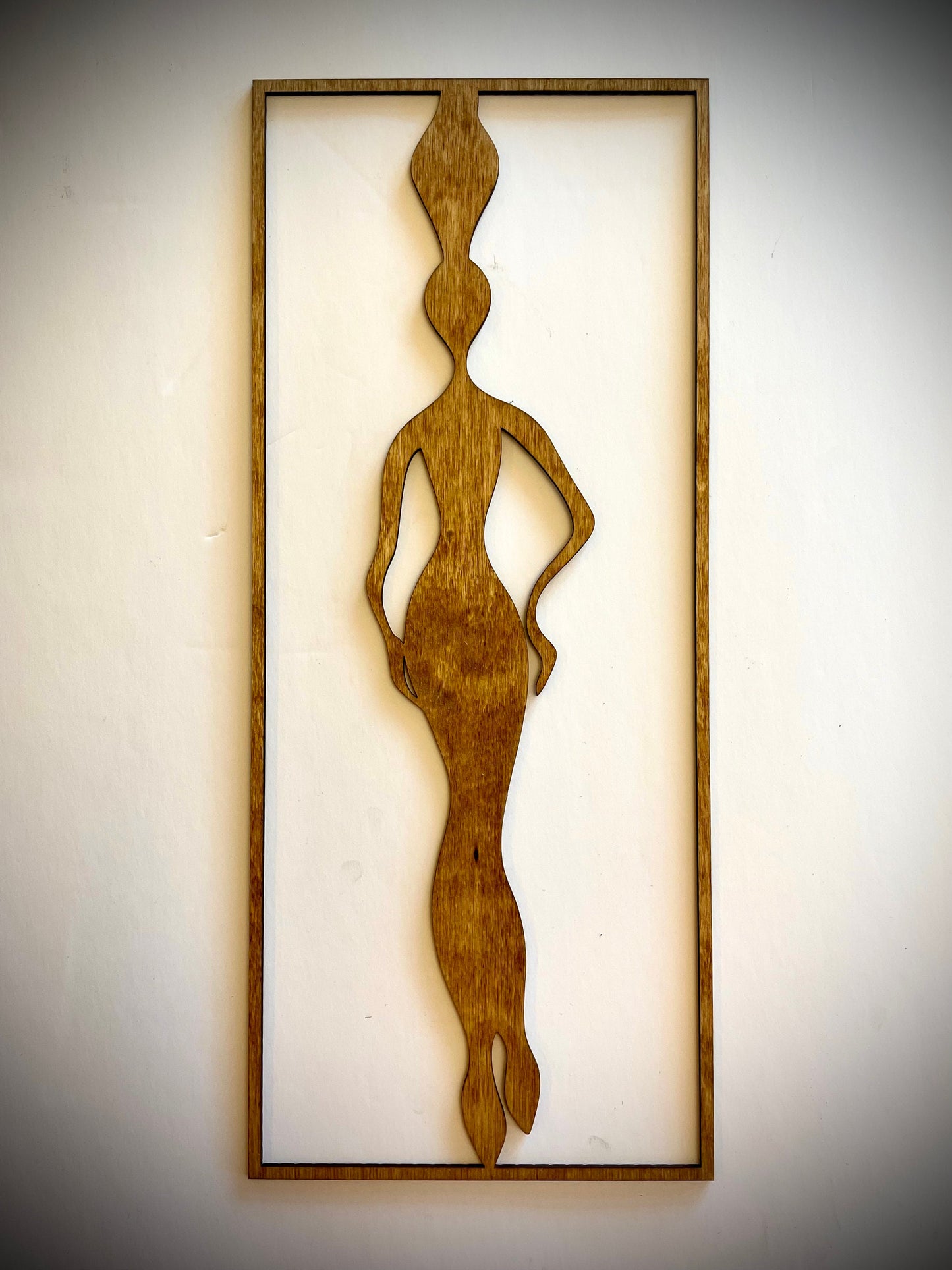 African Women Wood Wall Art | 3-Panel Set | Multiple Finishes