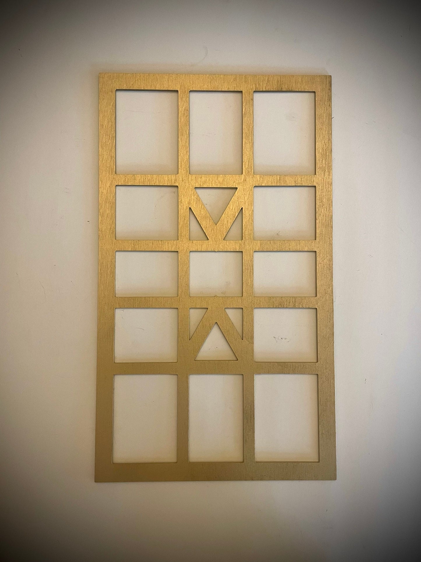 Boho Modern Art Deco Panels Wood Wall Art | 3-Panel Set | Multiple Sizes & Finishes | Style W
