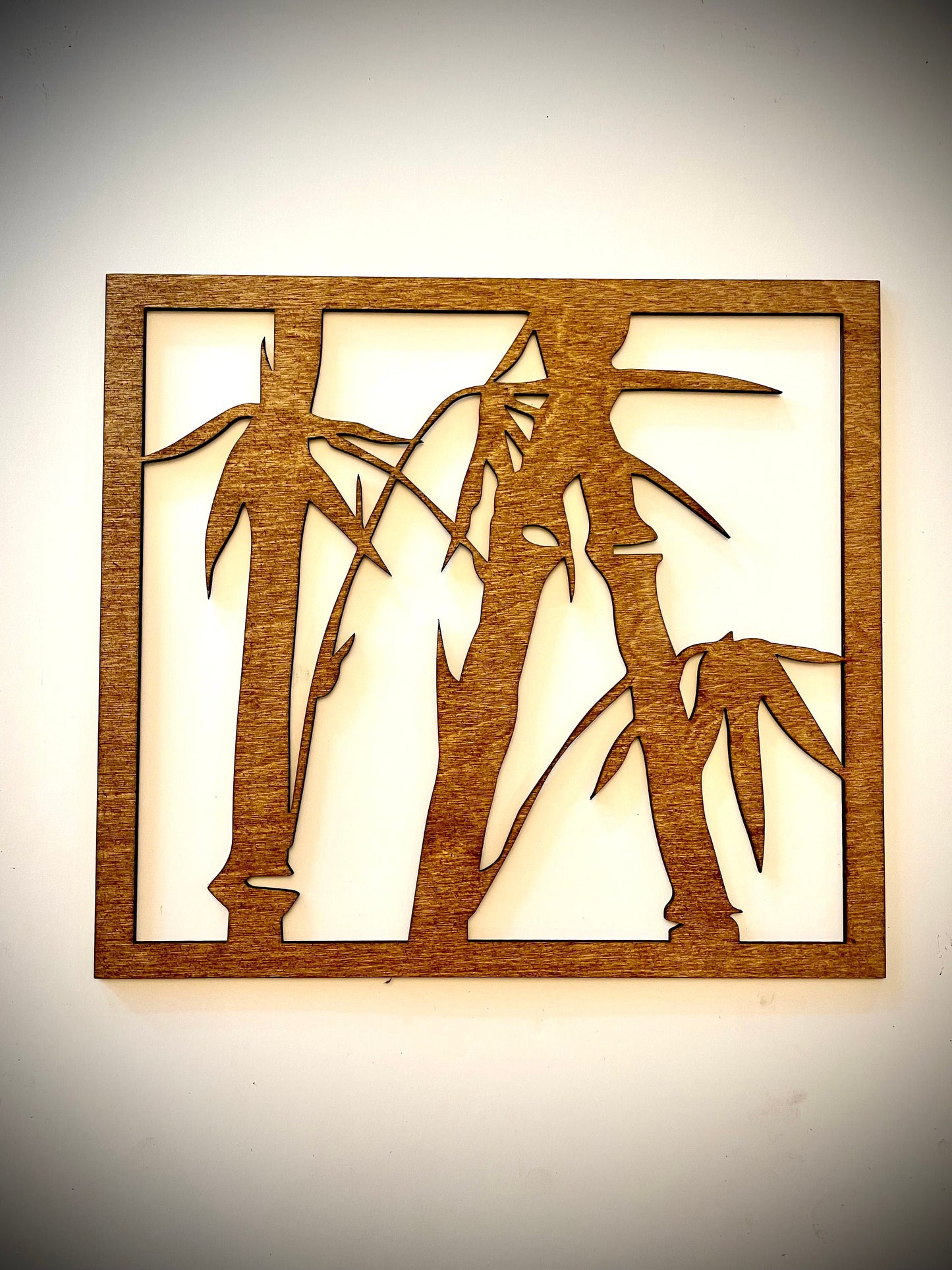 Bamboo Wood Wall Art | 3-Panel Set | Multiple Sizes & Finishes