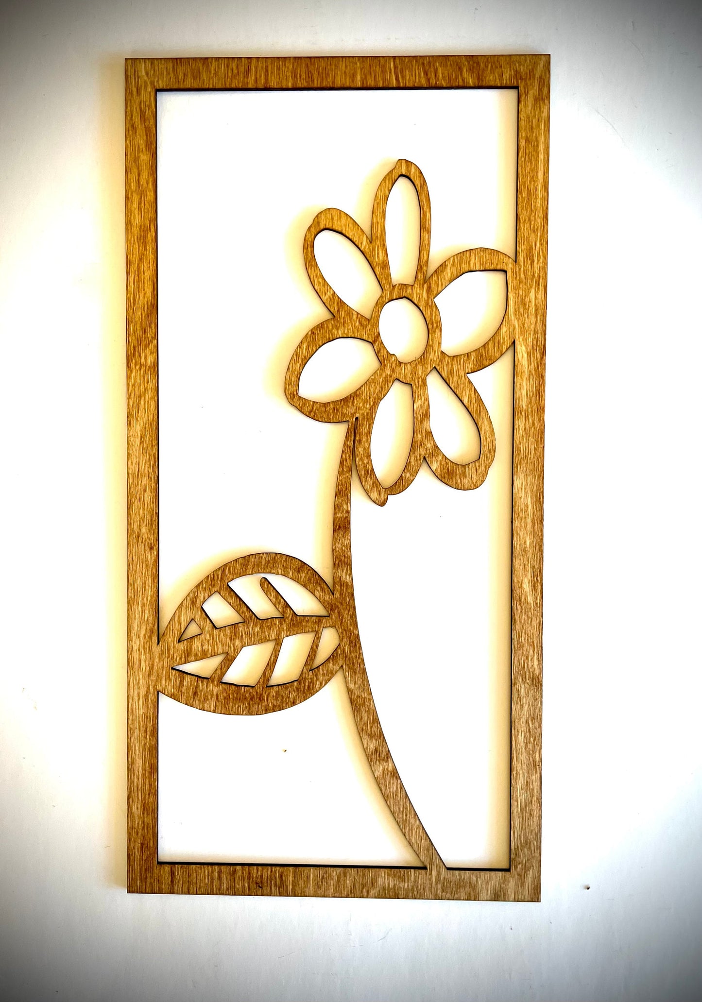 Boho Daisy Wood Wall Art | 3-Panel Set | Multiple Sizes & Finishes