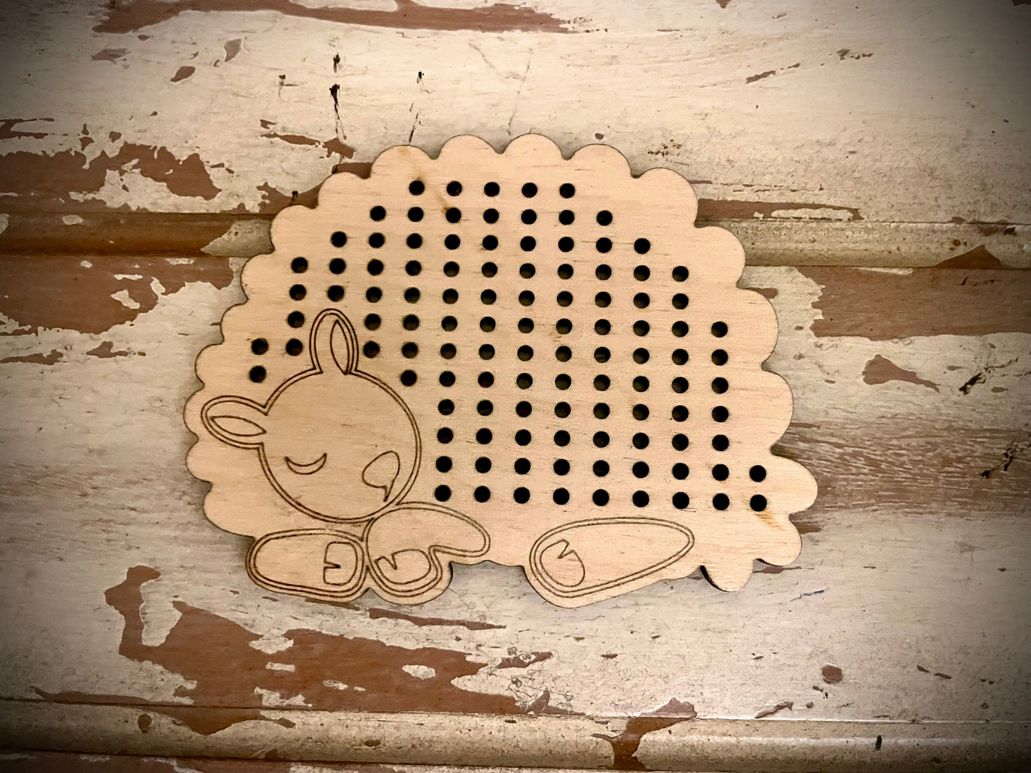 Cross Stitch Sheep Wood Blanks | Assorted Quantities