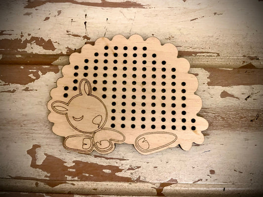 Cross Stitch Sheep Wood Blanks | Assorted Quantities