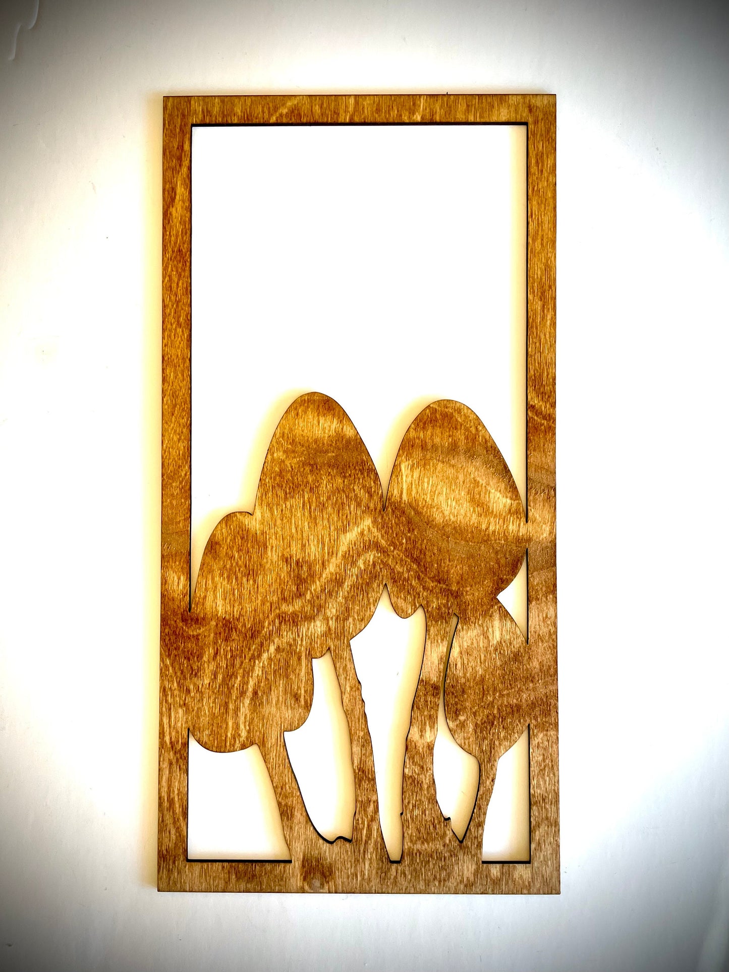 Mushroom Wood Wall Art | 3-Panel Set | Multiple Sizes & Finishes