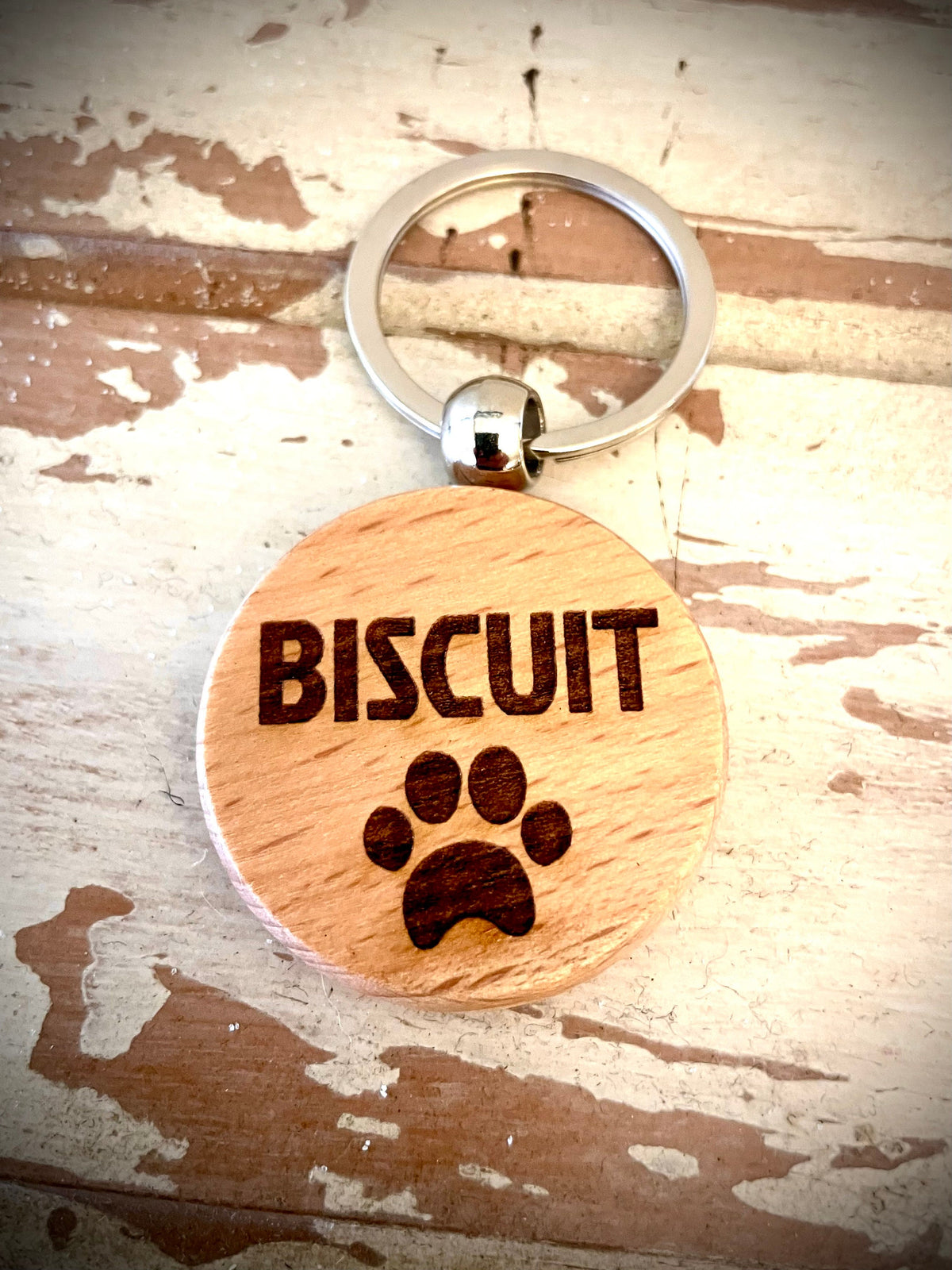 Custom Engraved Pet ID Tag | Name, Paw, Address & Phone Number | Dog & Cat Gift