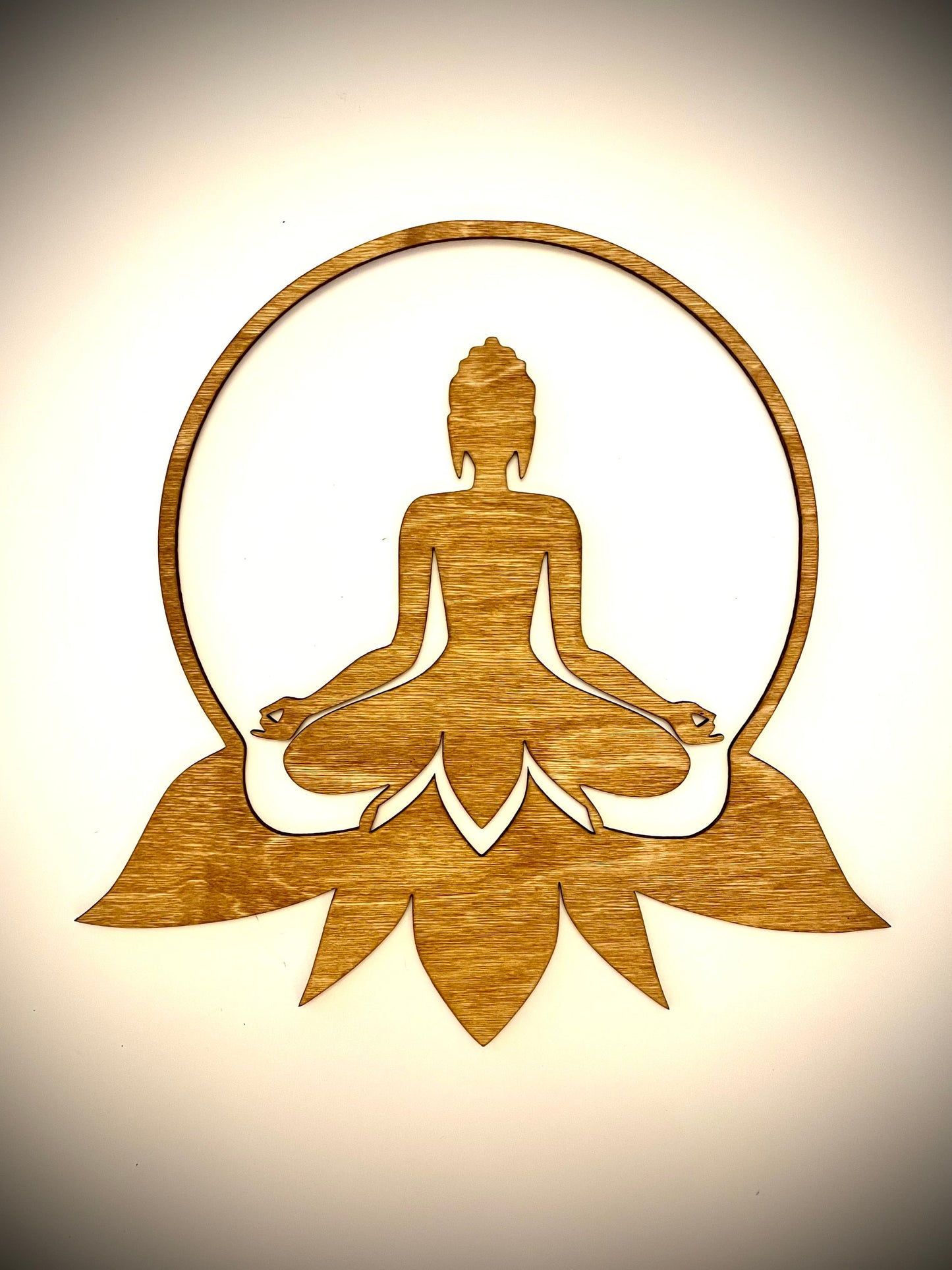 Yoga Chakra Wood Wall Art | 3-Panel Set | Multiple Finishes