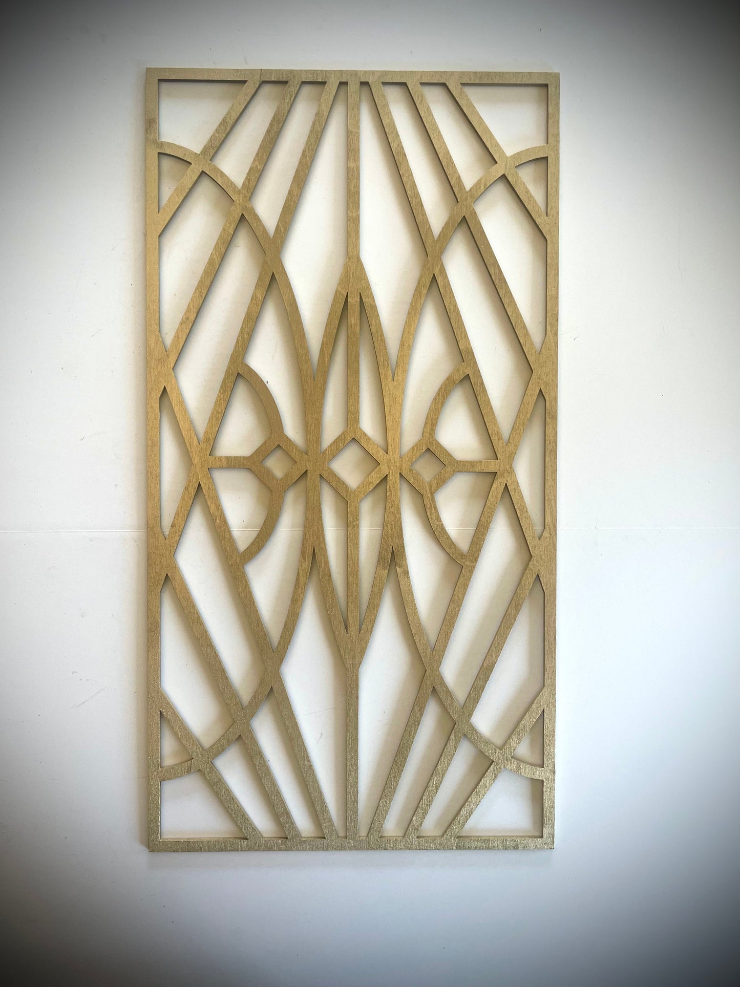 Boho Modern Art Deco Art Deco Geometry wood wall art, 2 panel in multiple sizes and finishes, set T