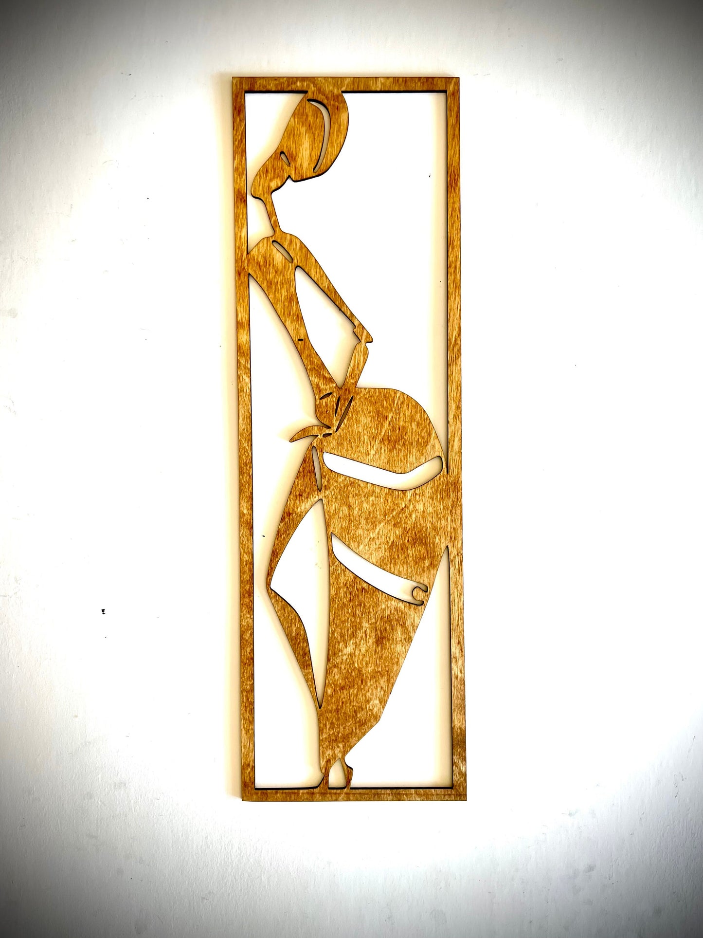 Dancing African Women Wood Wall Art | 3-Panel Set | 12 Finishes