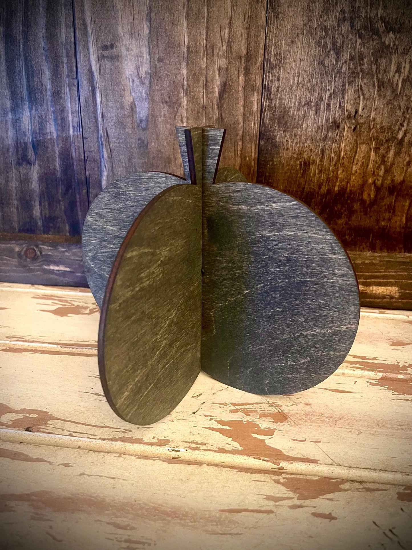 Fall Pumpkin Wood Tabletop Decor | Thanksgiving & Halloween | 7 Sizes, 12 Finishes