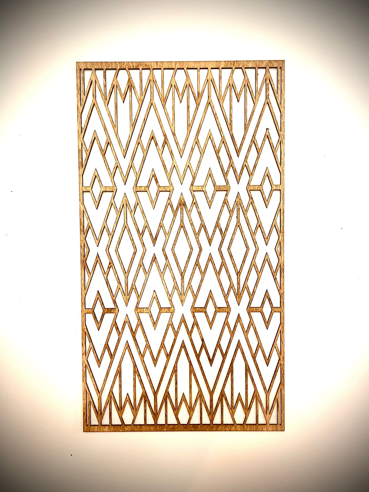 Boho Criss Cross Mandala Wood Wall Art | 3-Panel Set | Multiple Finishes