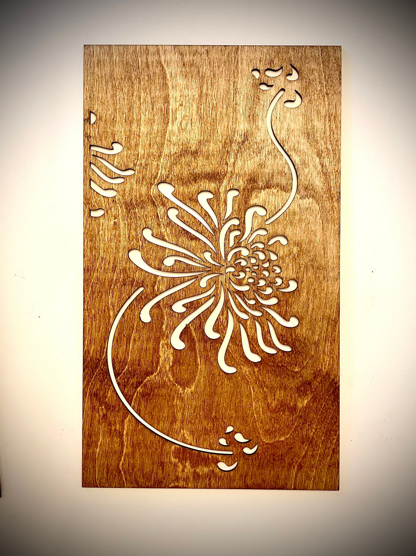 Boho Wildflower Wood Wall Art | 3-Panel Set | Multiple Sizes & Finishes | Style 2