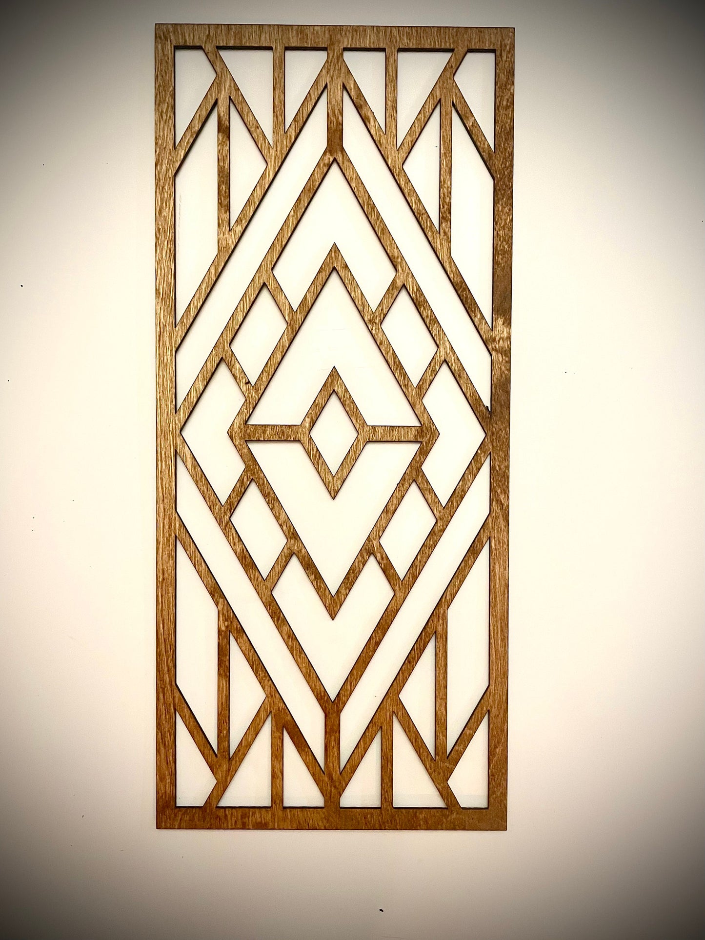 Boho Criss Cross Mandala Wood Wall Art | 3-Panel Set | Multiple Finishes