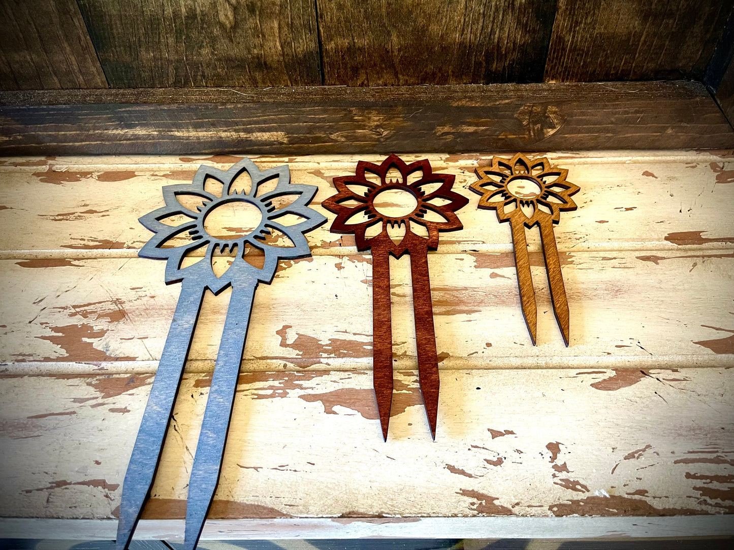Boho Indoor Plant Trellis | Sunflower | Multiple Sizes & Finishes