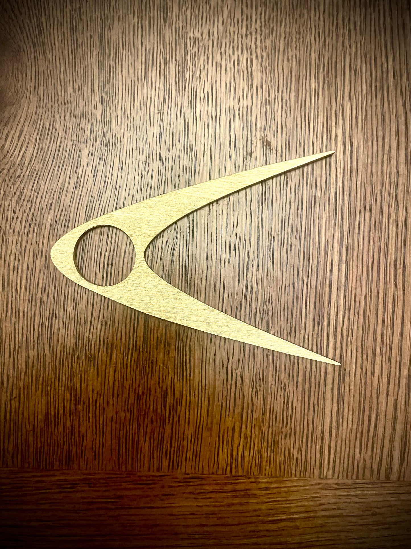 Mid Century Modern Atomic Boomerang Wood Drawer Knob | Set of 2 | 15 Finishes | Set AI (With Hole)
