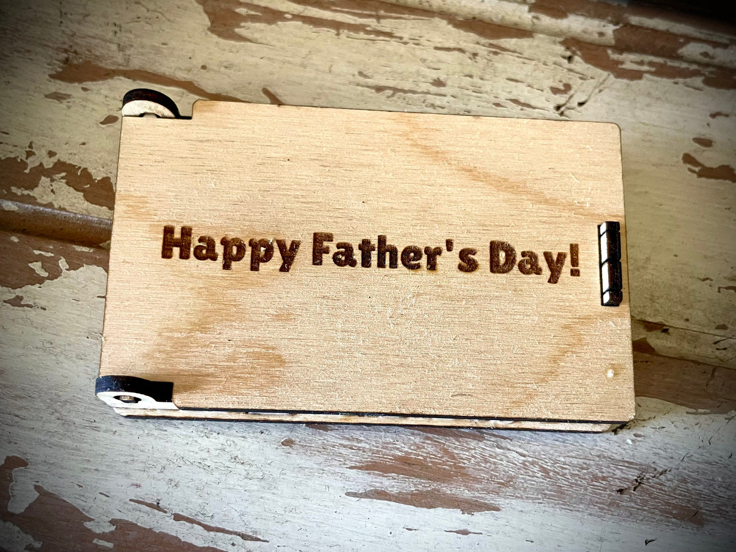 Custom Engraved Wood Gift Card Box | Birthday, Holiday & Corporate Gift