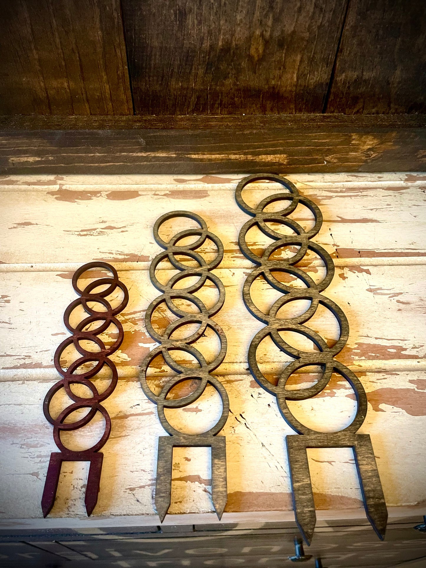 Boho Indoor Plant Trellis | Small Circle Shapes | Multiple Sizes & Finishes