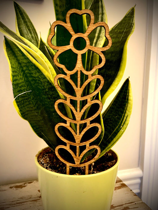 Boho Indoor Plant Trellis | Flower | Multiple Sizes & Finishes | Style I