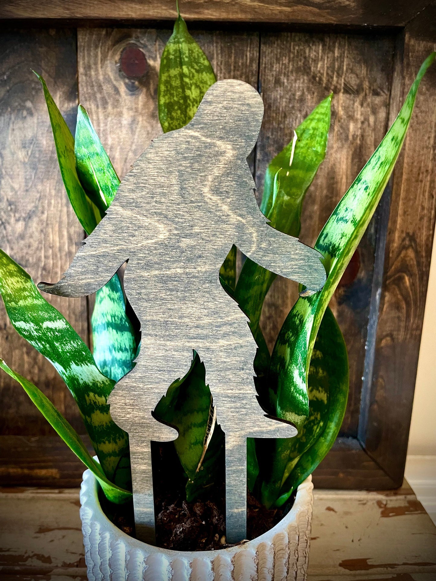 Boho Indoor Plant Trellis | Bigfoot / Sasquatch / Yeti | Multiple Sizes & Finishes