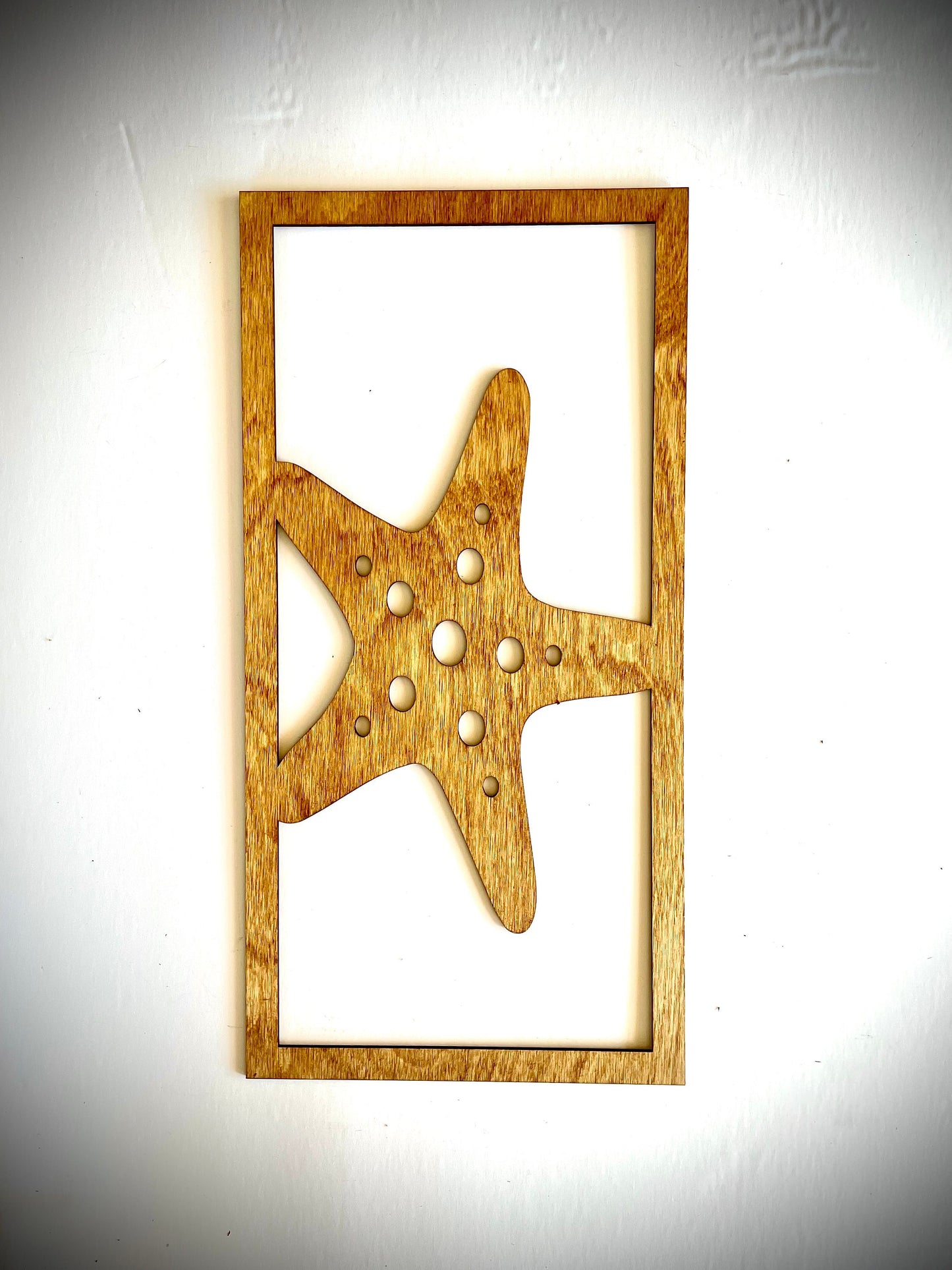 Beach Life Wood Wall Art | Sea Turtle, Starfish & Sand Dollar | 3-Panel Set | Multiple Sizes & Finishes
