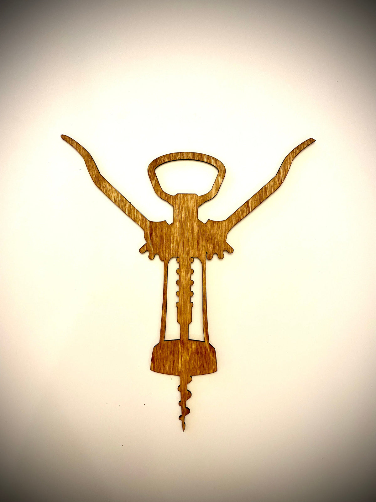 Dancing Corkscrews Wood Wall Art | 3-Panel Set | Multiple Finishes
